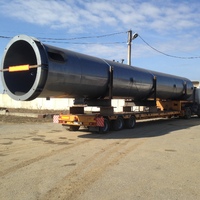 Вертикальная емкость с нж опорой